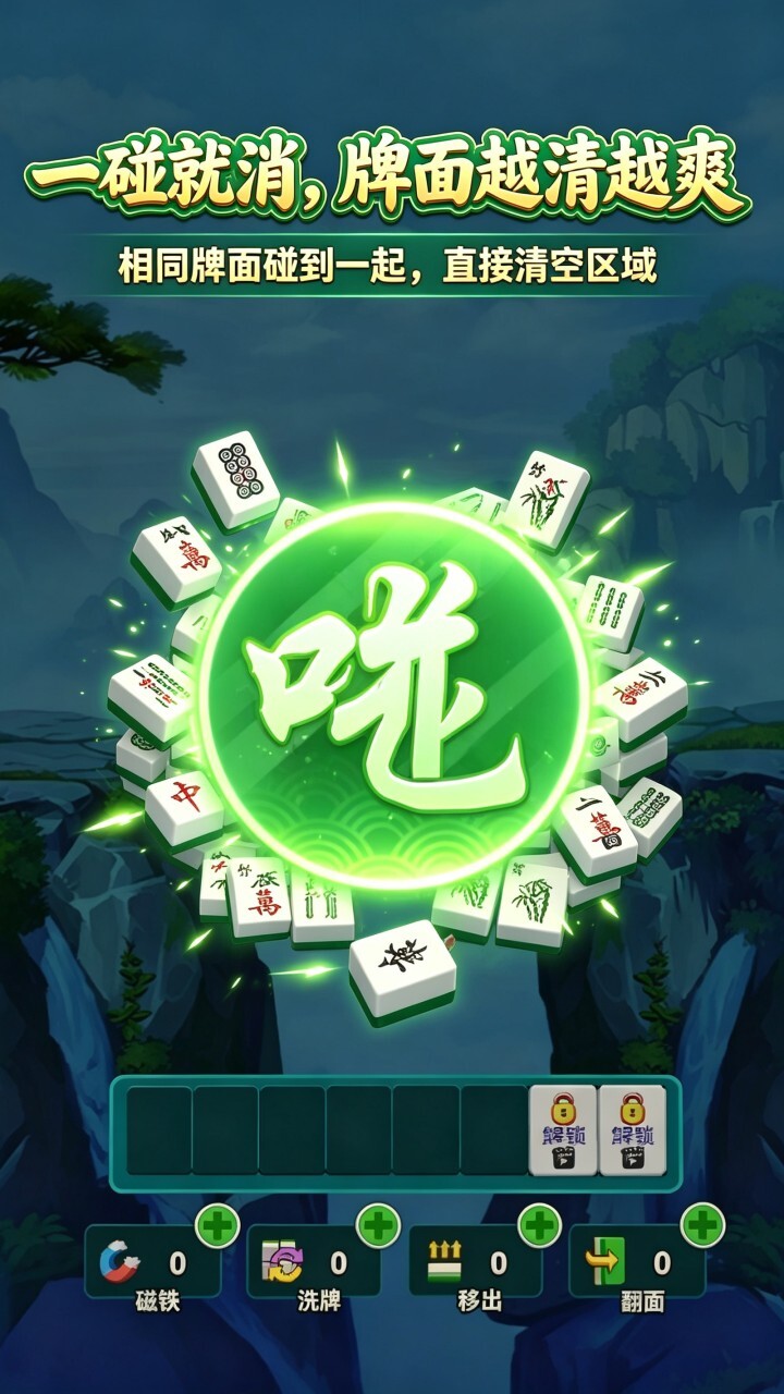 麻将挪对对碰消除截图