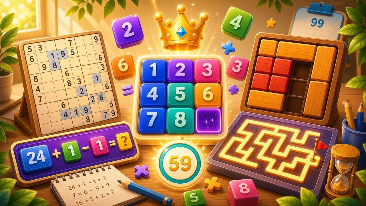 经典数字迷阵截图