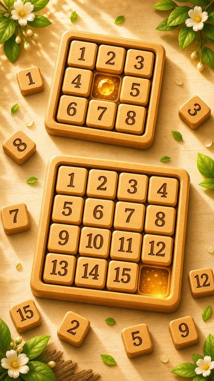 数字华容道数字方块合并截图