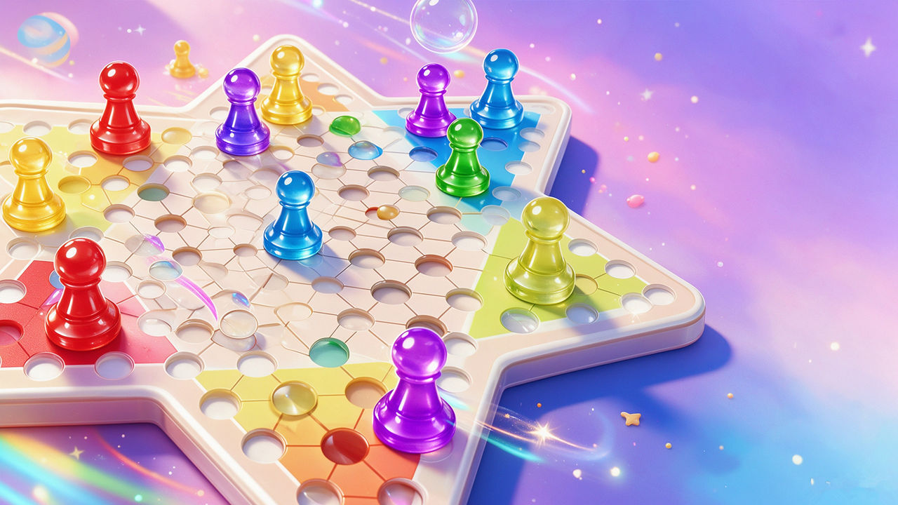 欢乐水晶跳棋游戏截图