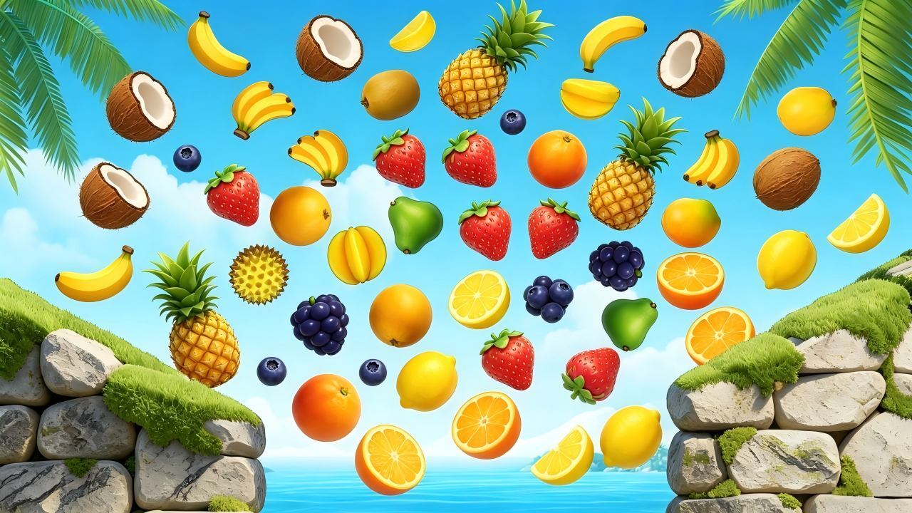 水果漫天消截图