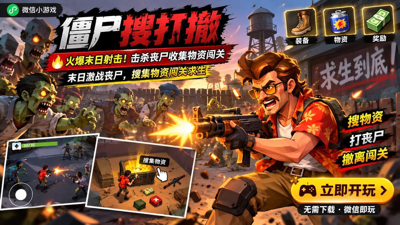 僵尸搜打撤截图