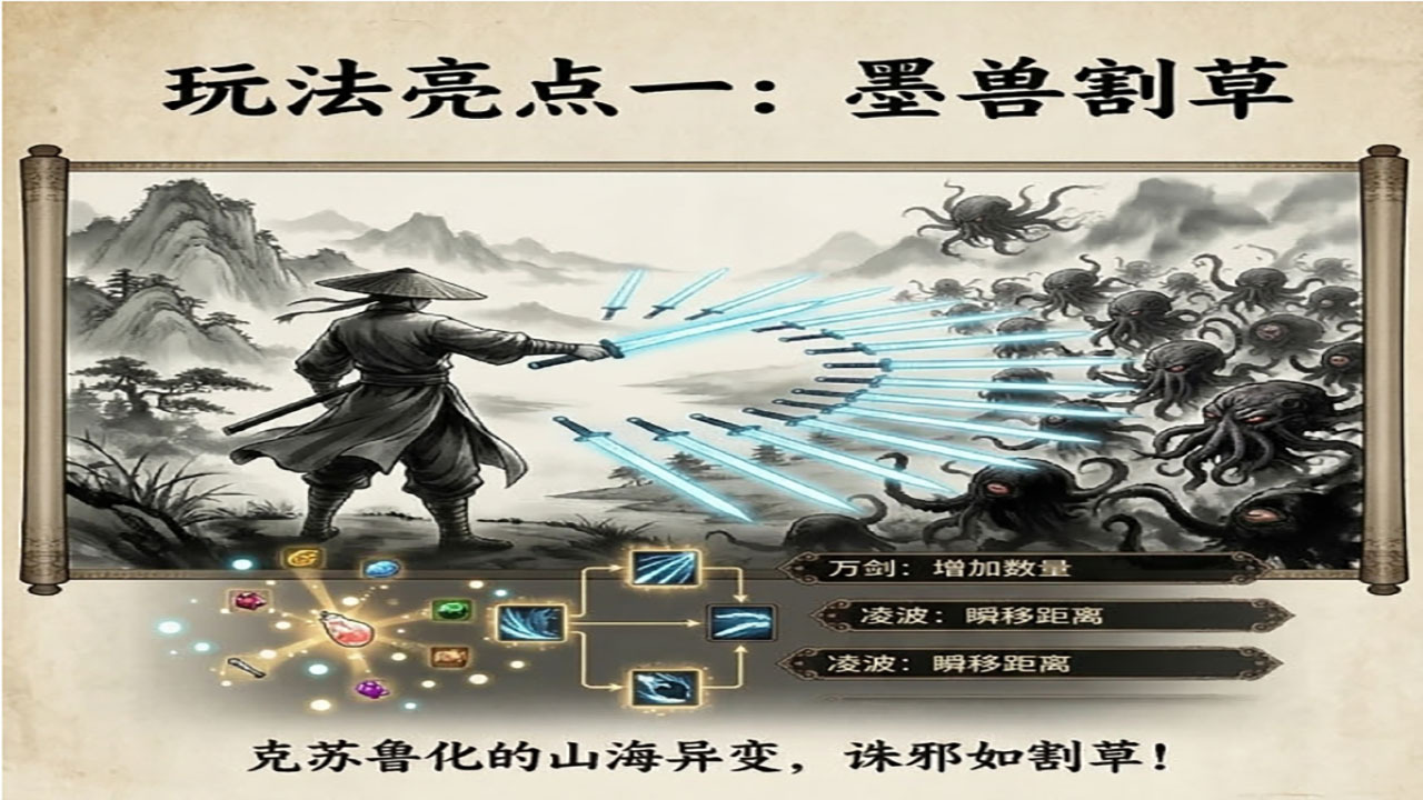 旧日江湖之墨兽横行截图