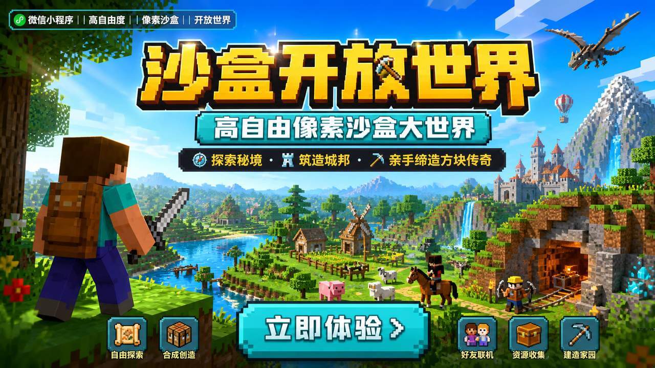 沙盒开放世界截图