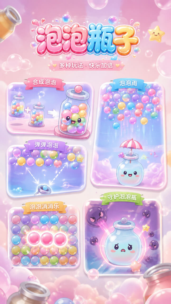 泡泡瓶子截图