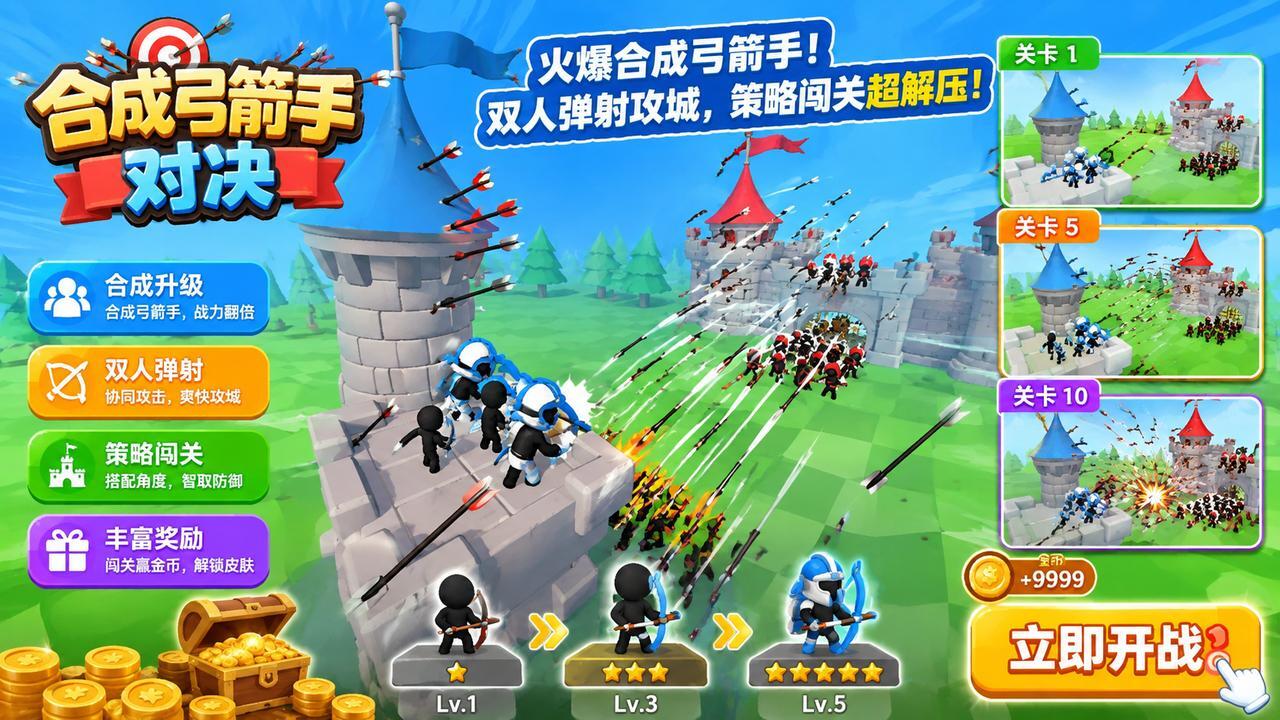 合成弓箭手对决截图