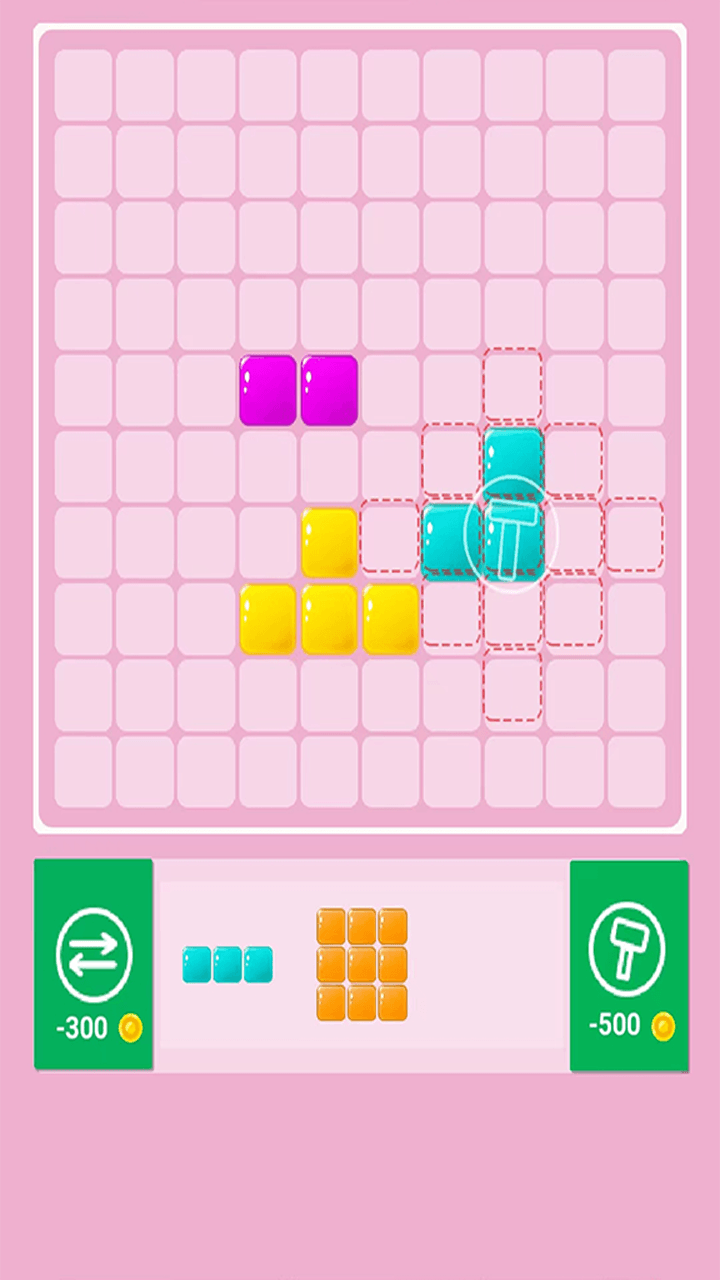 开心方块天天消截图
