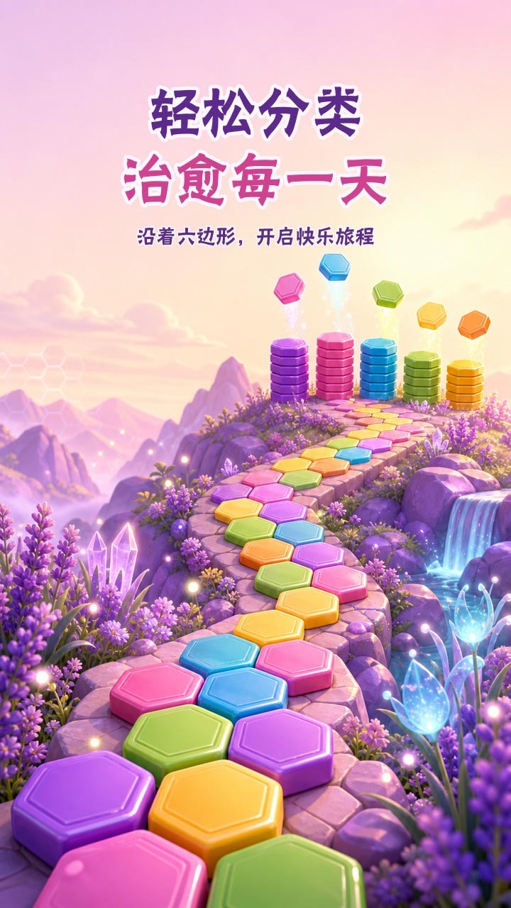颜色分类游戏软件截图