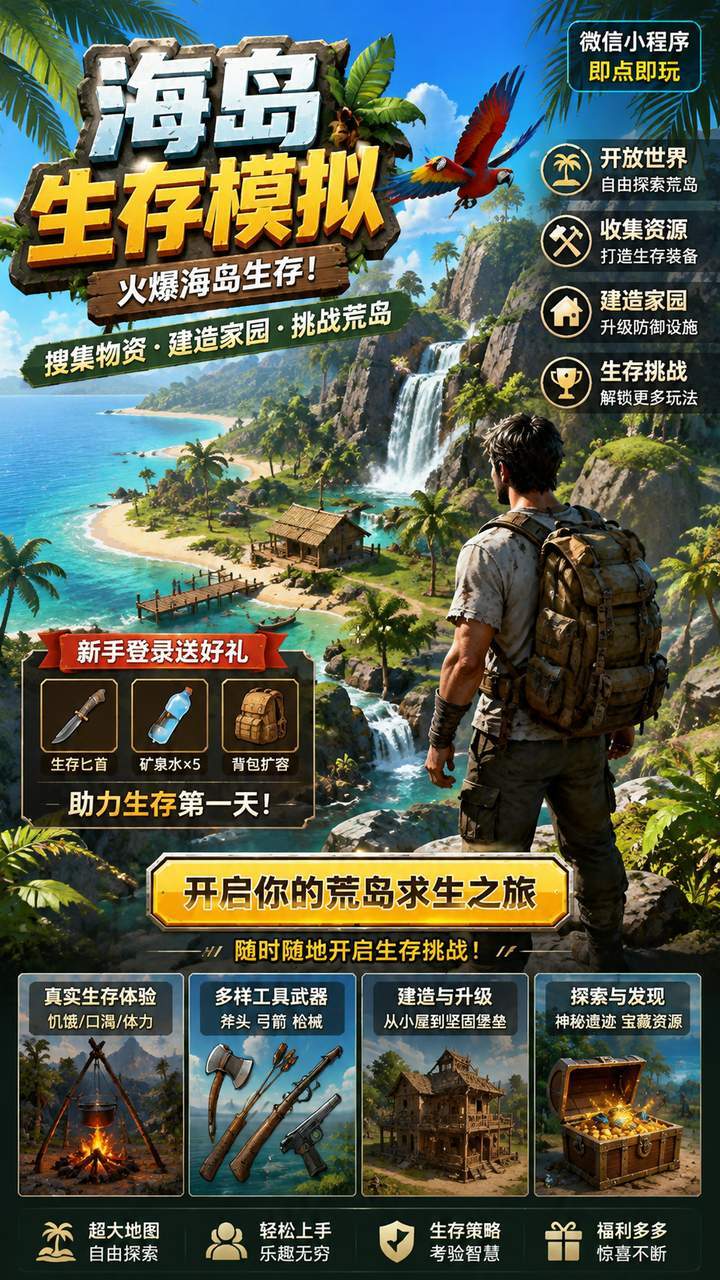 海岛生存模拟截图