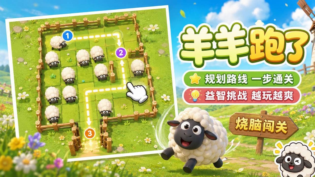 羊羊跑了截图