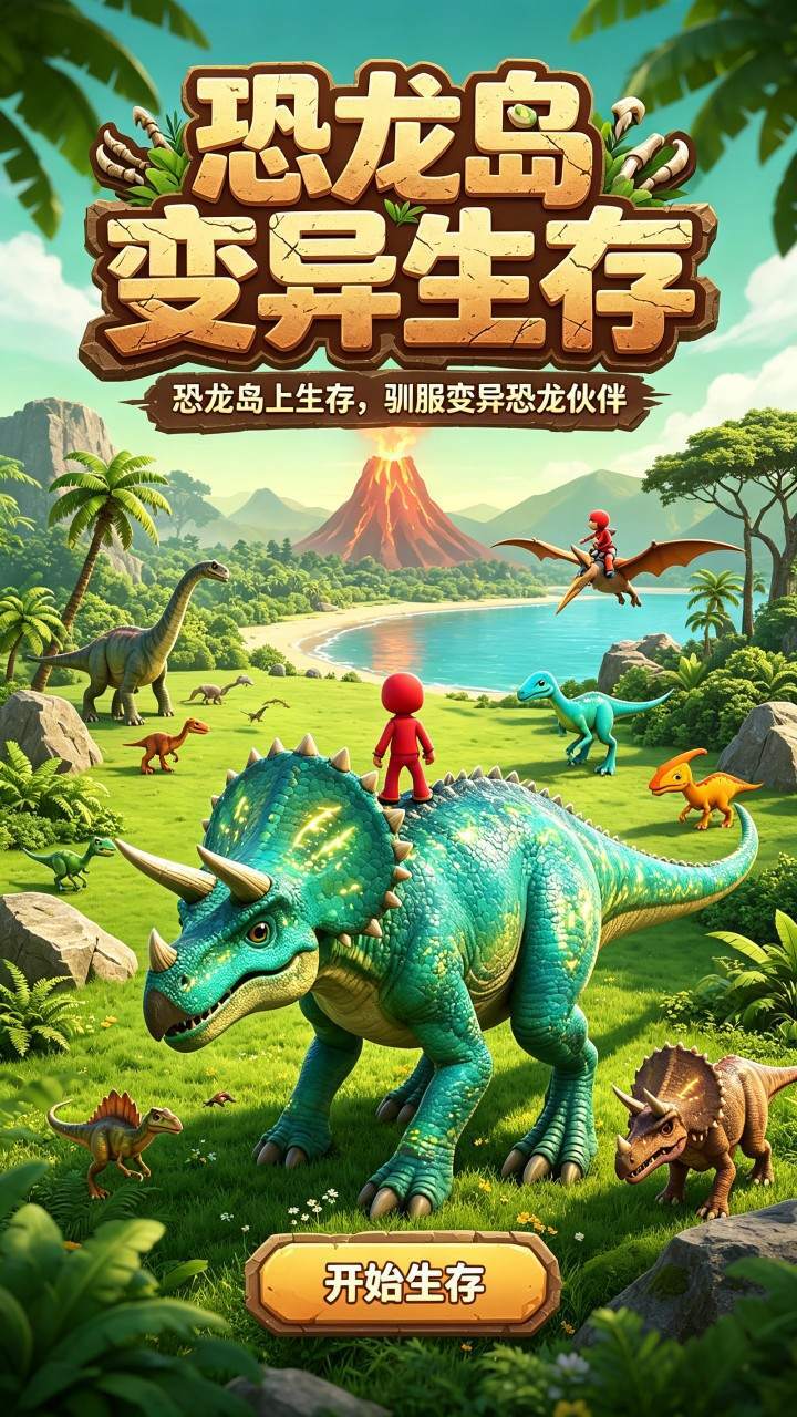 恐龙岛变异生存截图