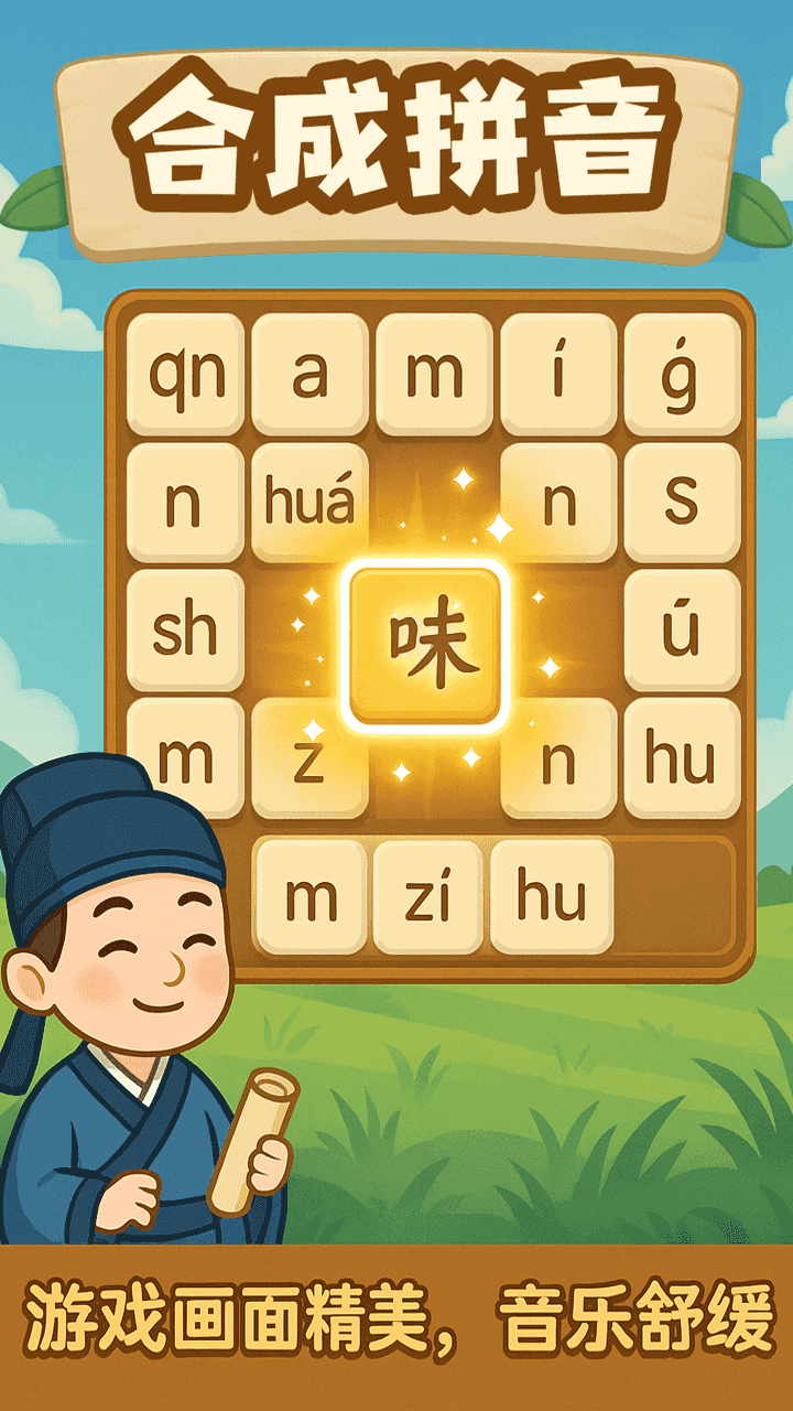 合成拼音消消消截图