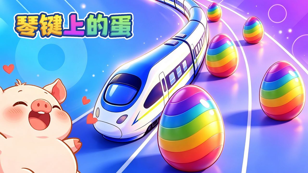 琴键上的蛋截图