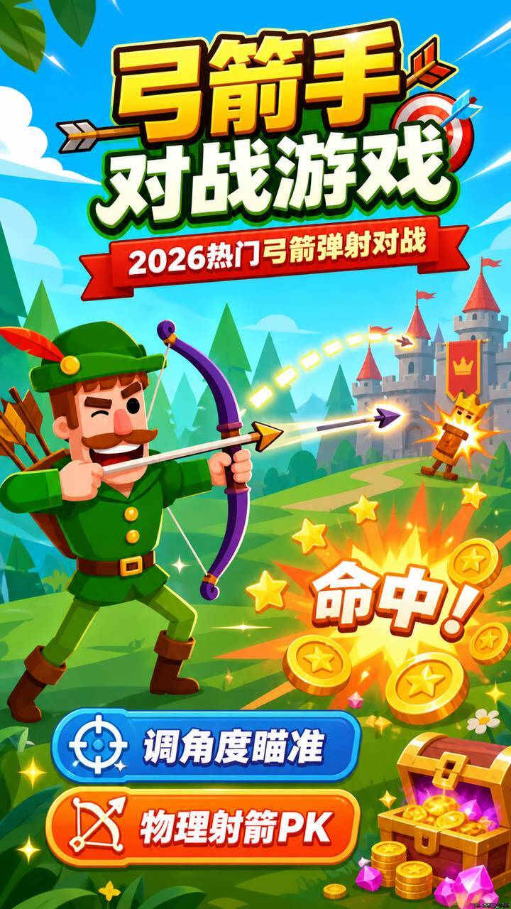 弓箭手对战游戏截图
