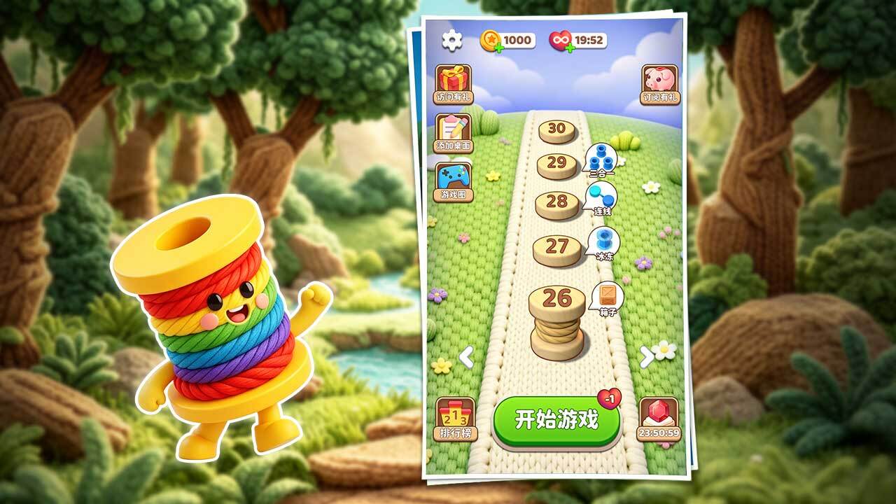 解压打毛线截图
