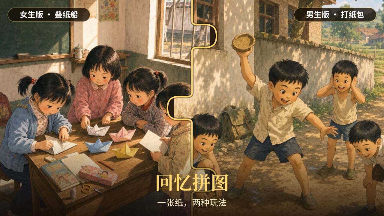 回忆拼拼乐之童年拼图截图