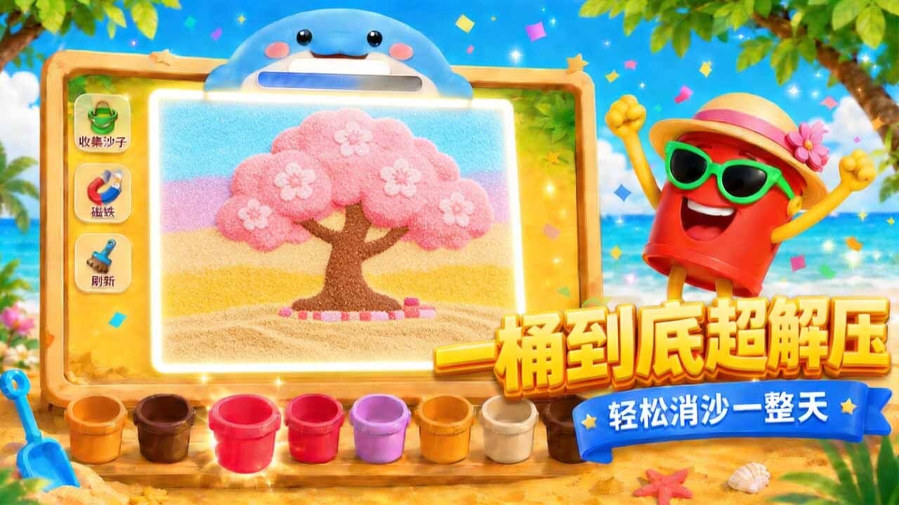 沙画趣消除截图