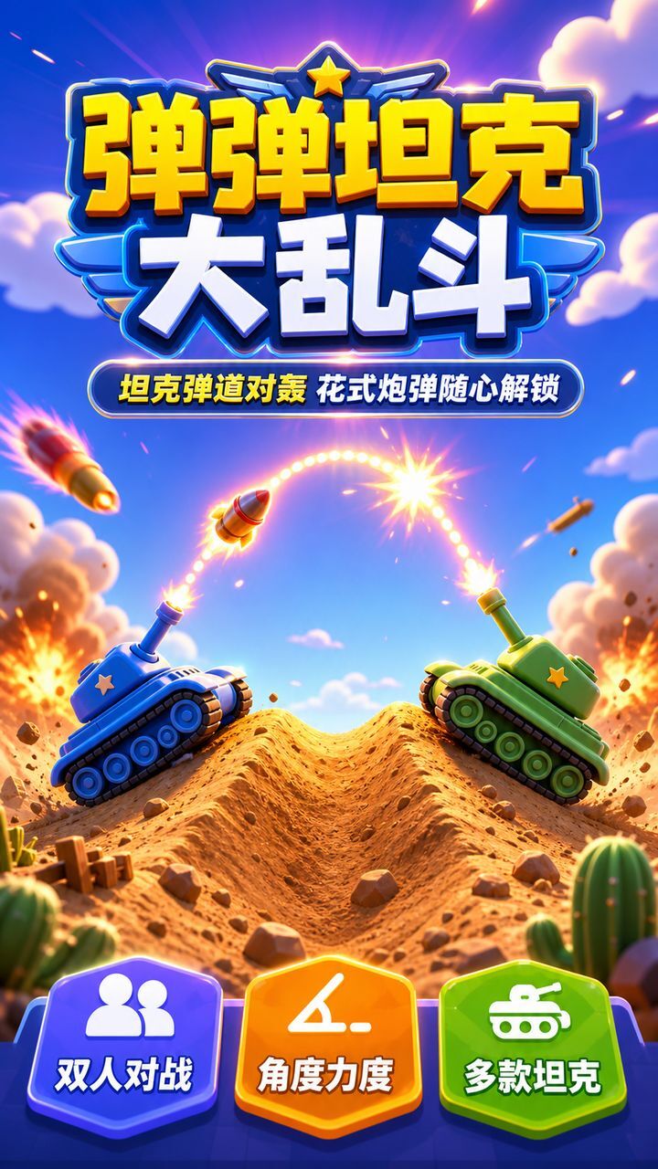 弹弹坦克大乱斗截图
