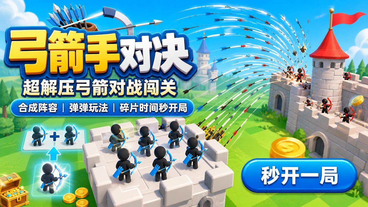 弓箭手对决小游戏截图
