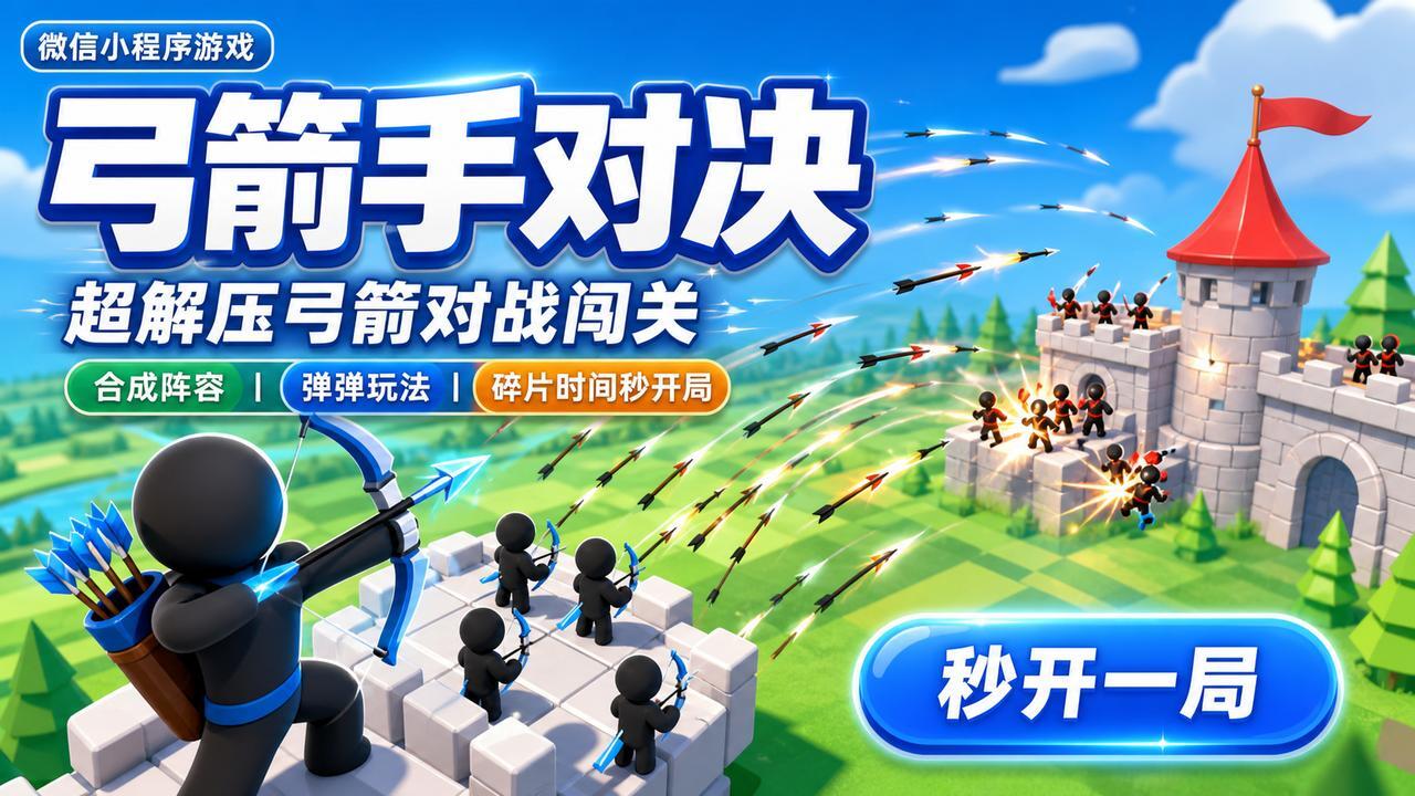 弓箭手对决小游戏截图