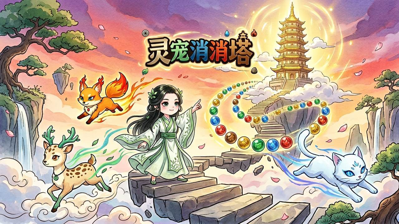灵宠消消塔截图