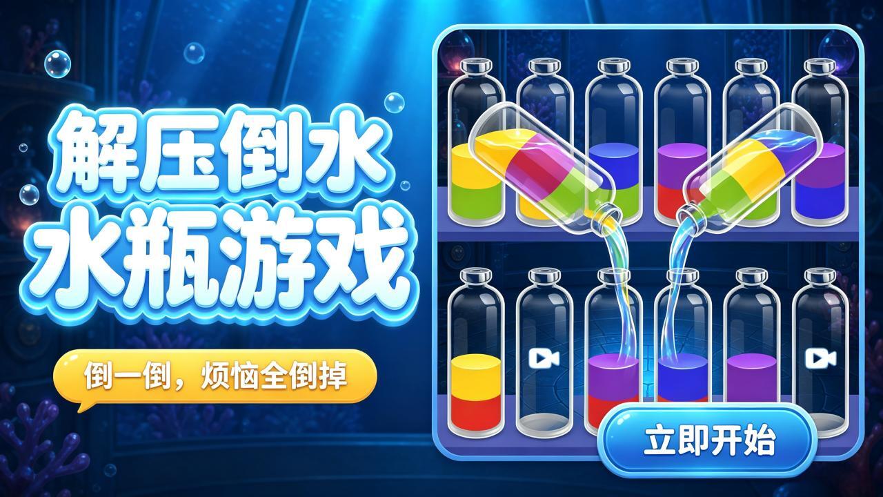 解压倒水瓶游戏截图