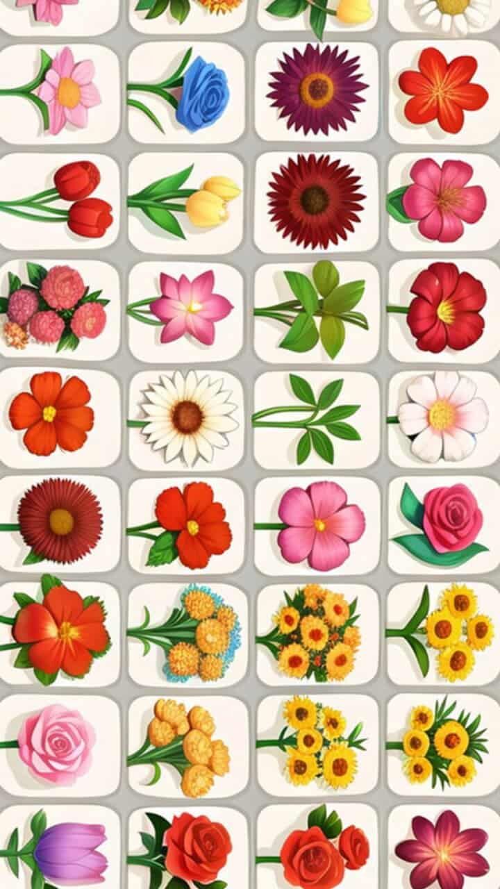 鲜花花消除截图