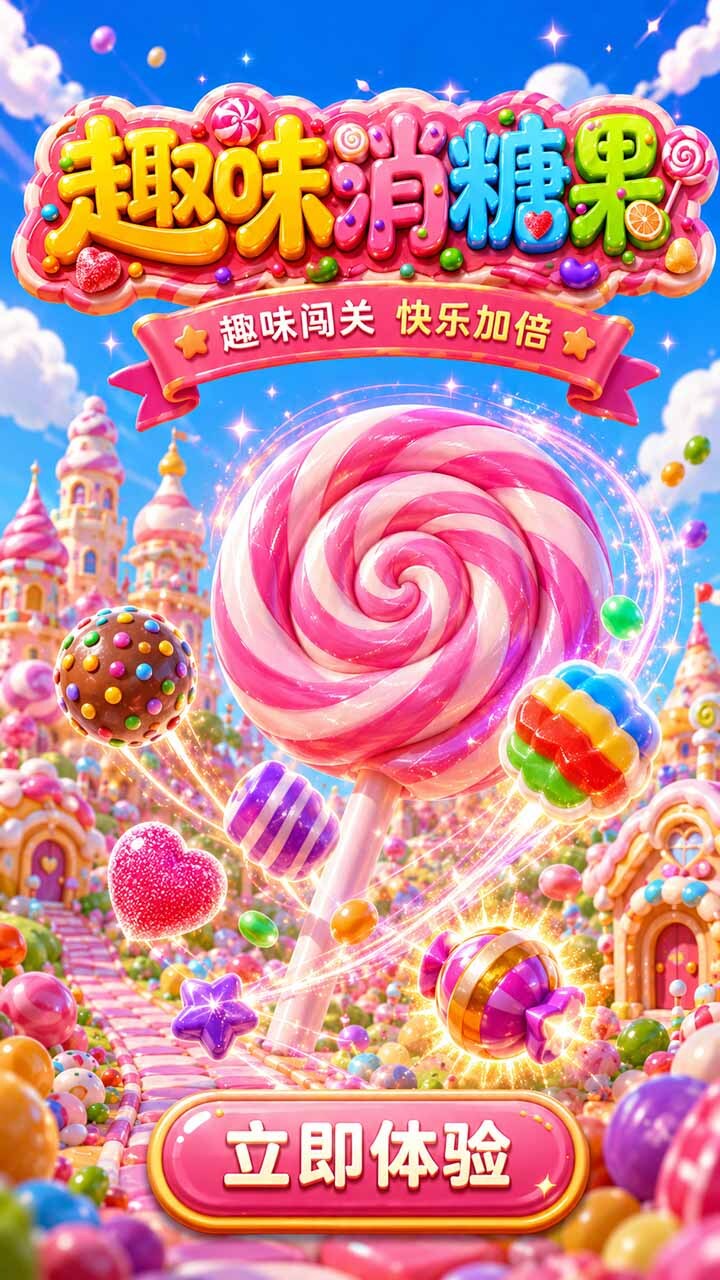 趣味消糖果截图