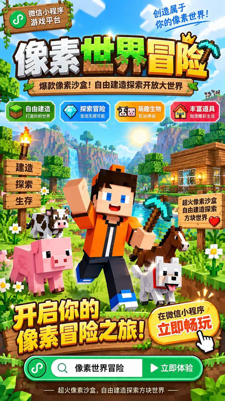 像素世界冒险截图