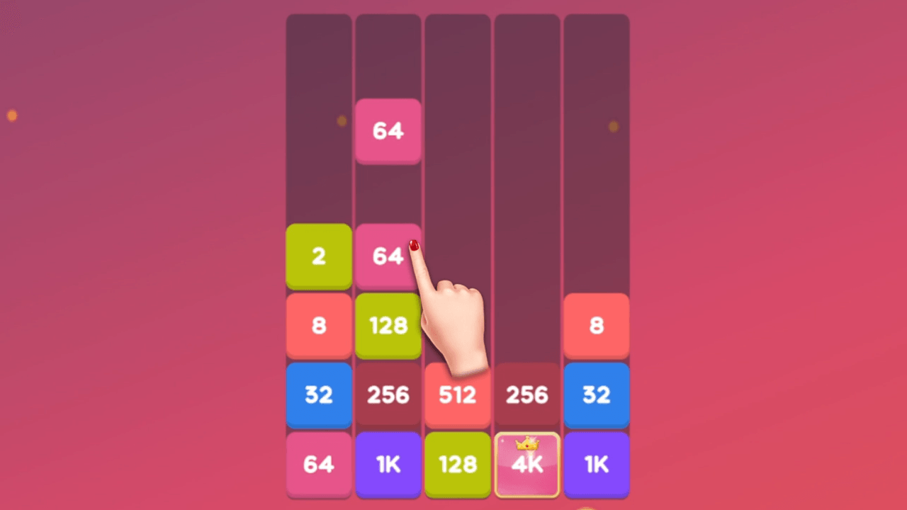 数字块消除截图