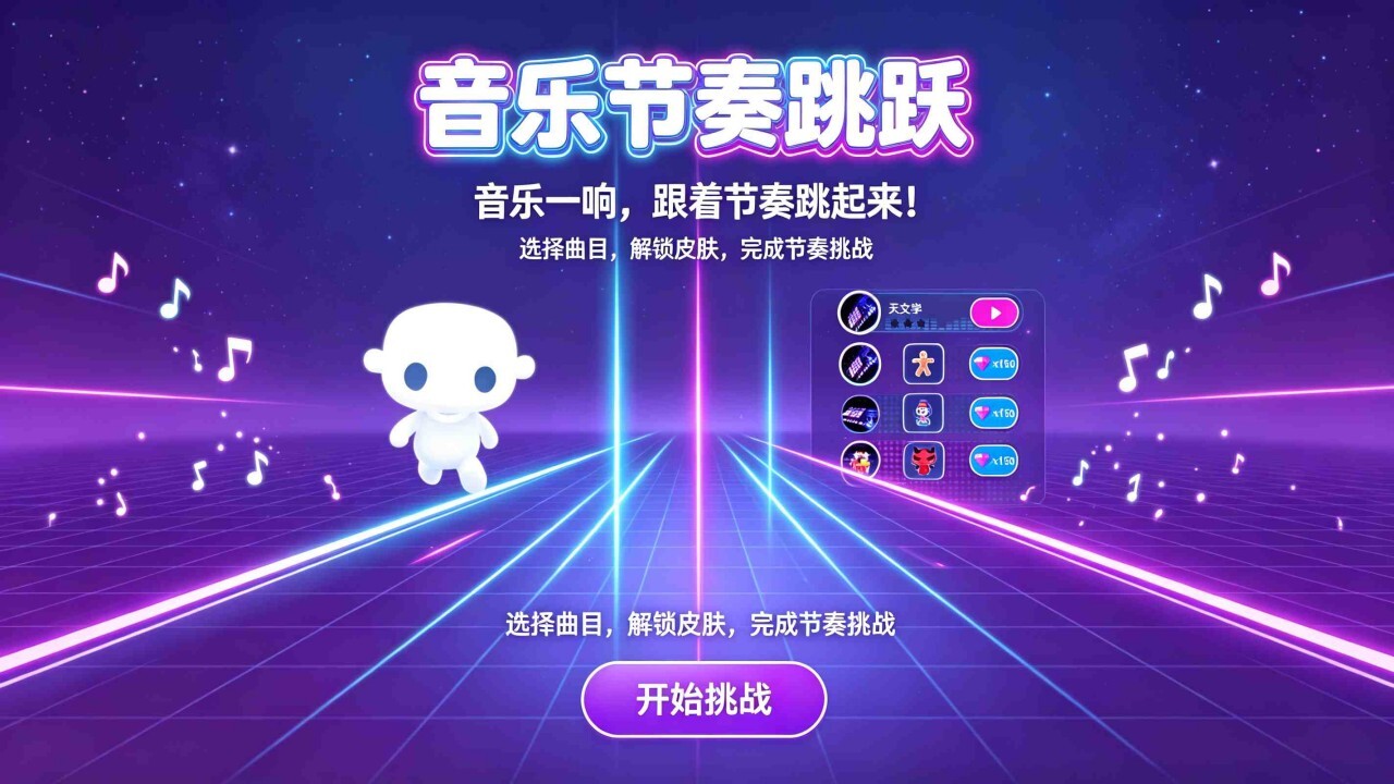 音乐节奏跳跃截图