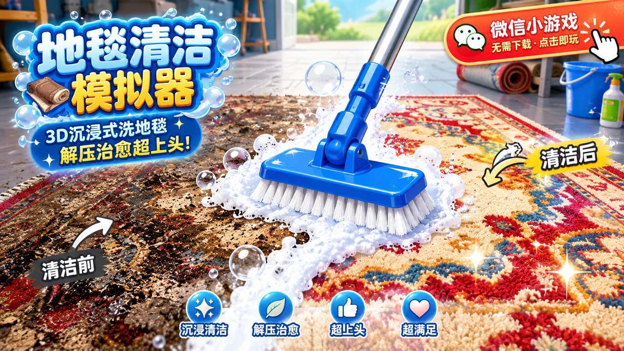 地毯清洁模拟器截图
