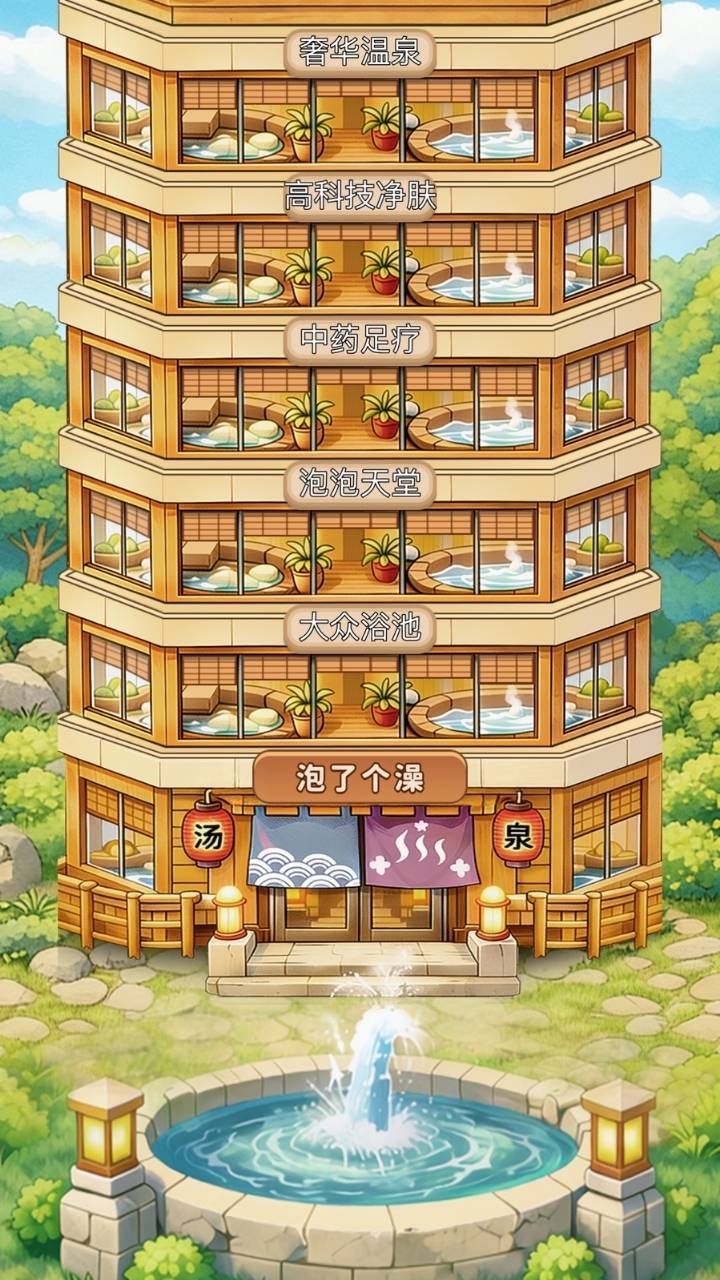 泡了个澡截图