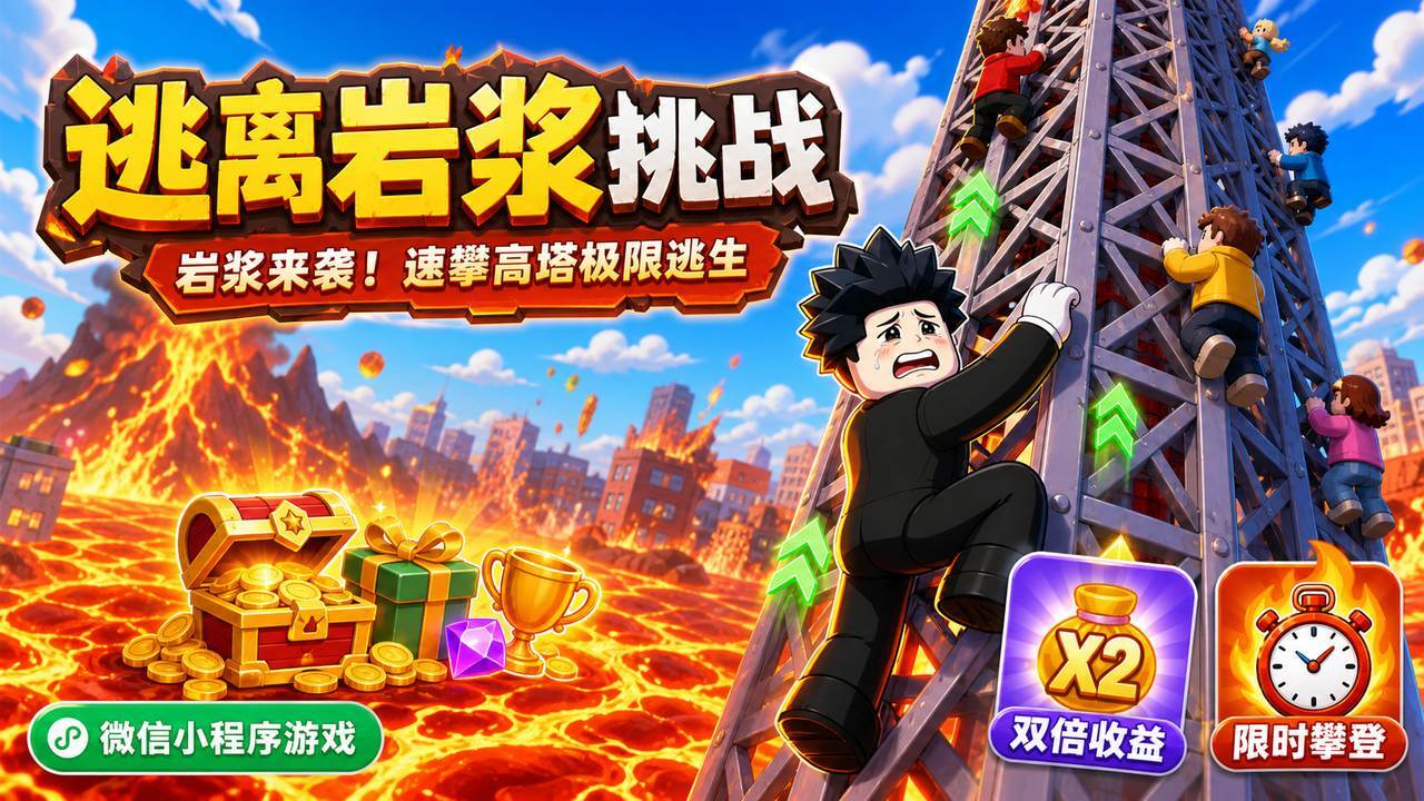 逃离岩浆挑战截图