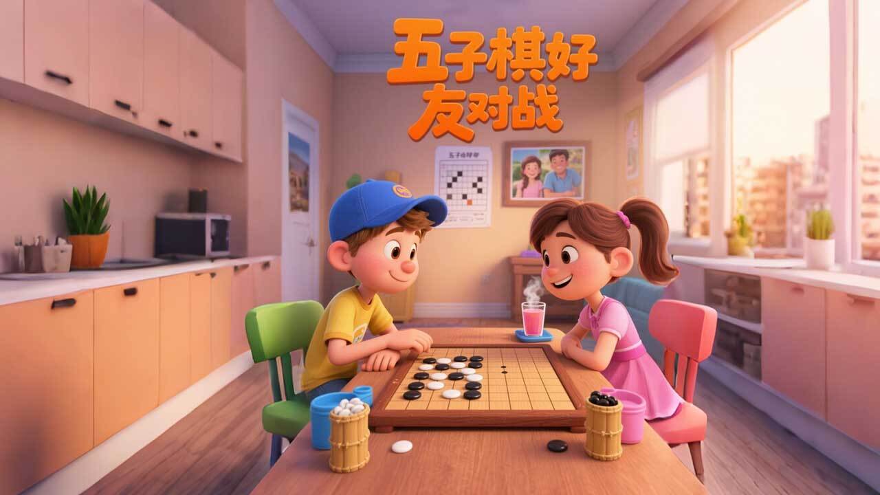 五个子连珠五子棋截图
