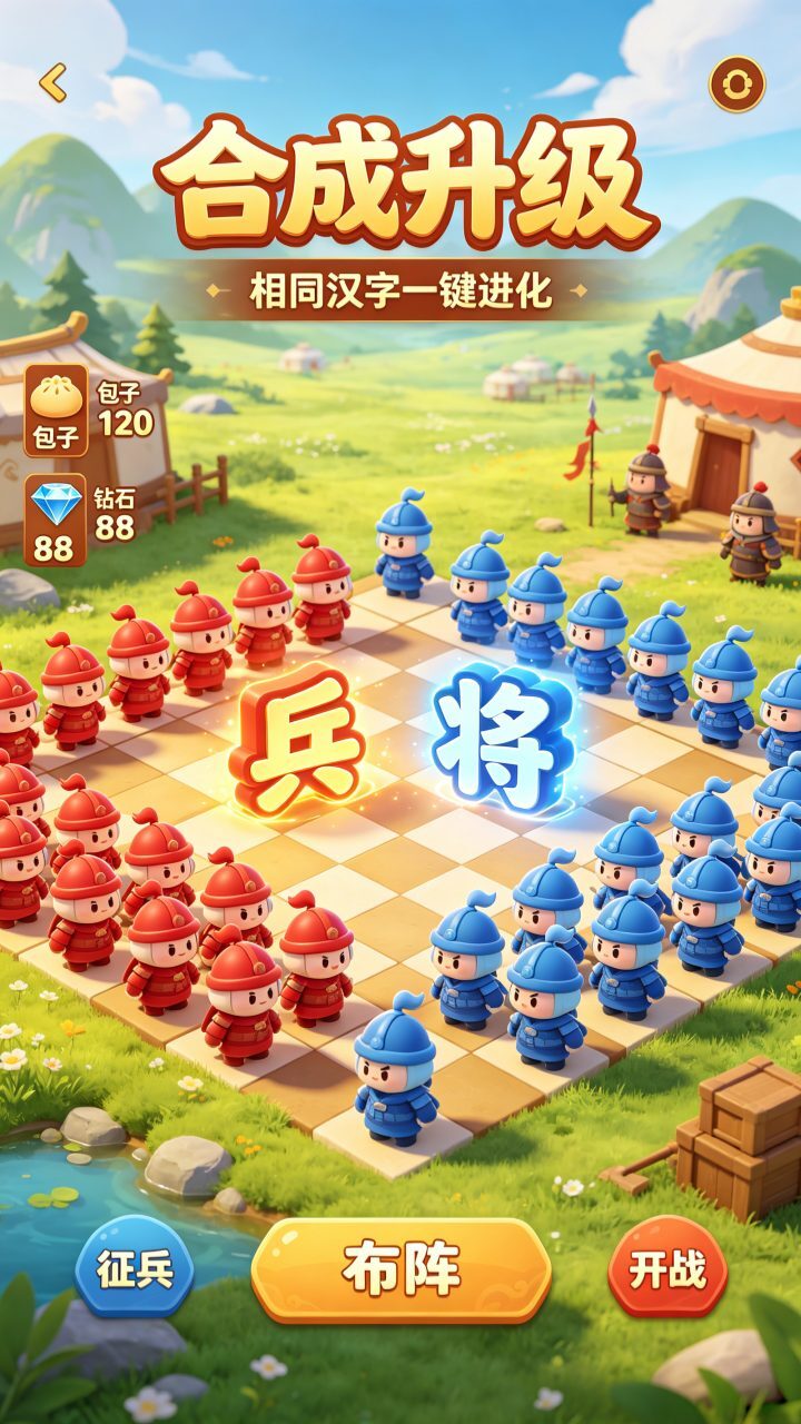 汉字战争模拟器截图