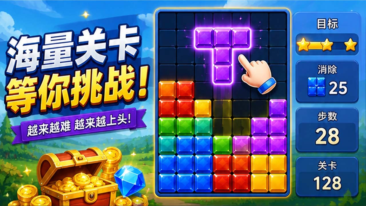点点对决方块消除游戏截图
