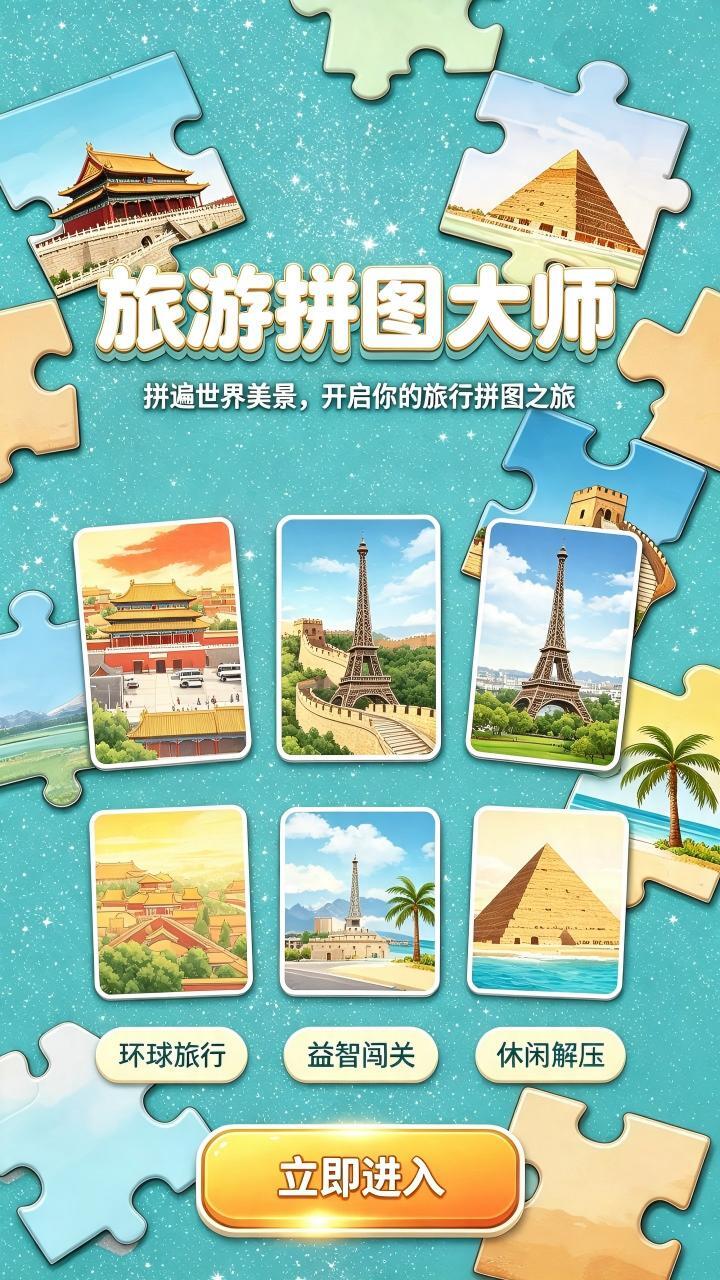 旅游拼图大师截图