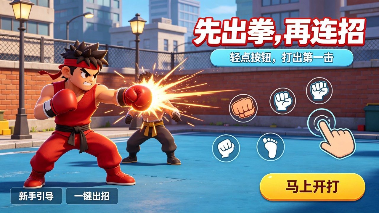 格斗拳王双人截图
