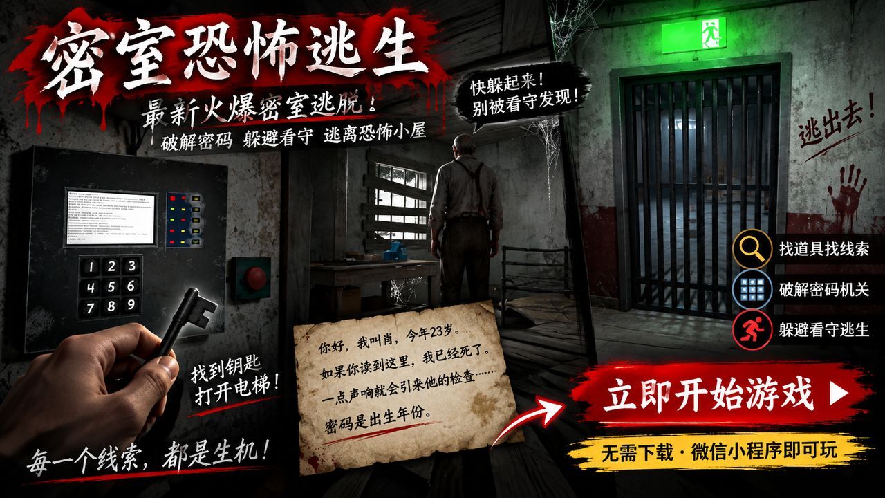 密室恐怖逃生截图