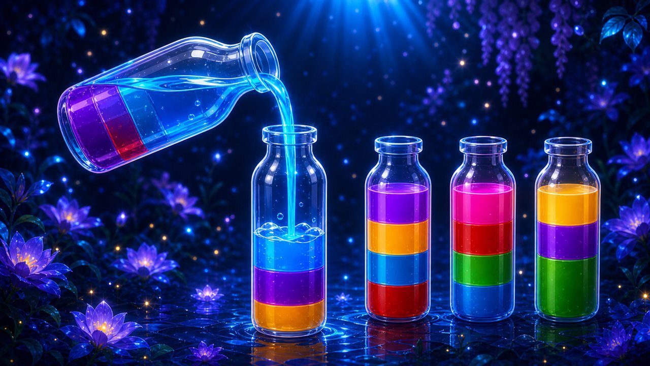倒水花园截图