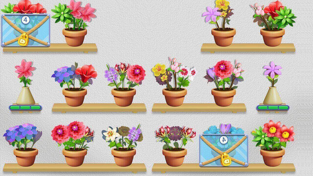 鲜花消除截图