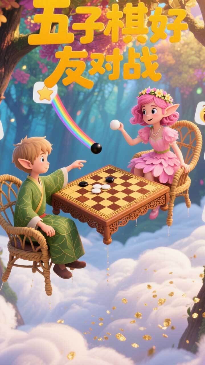 五个子连珠五子棋截图