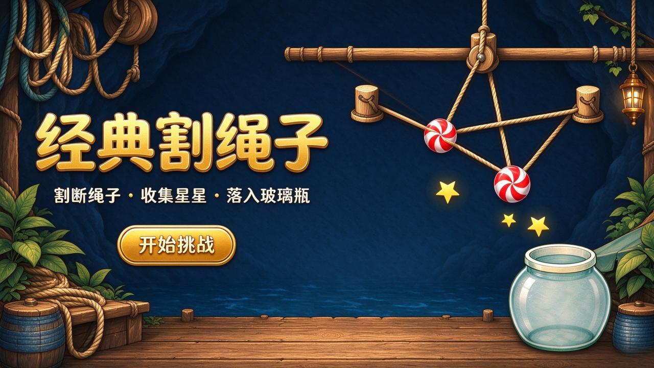 经典割绳子截图