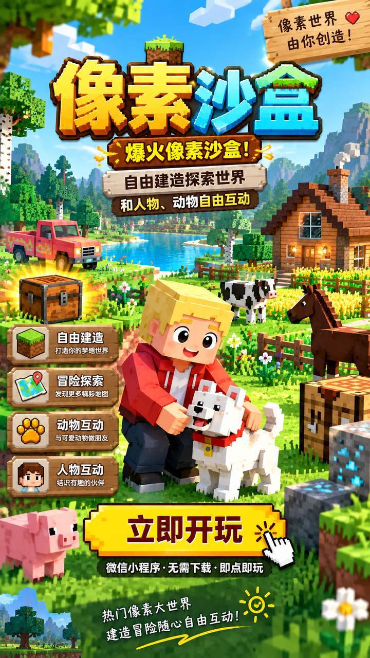 像素沙盒截图