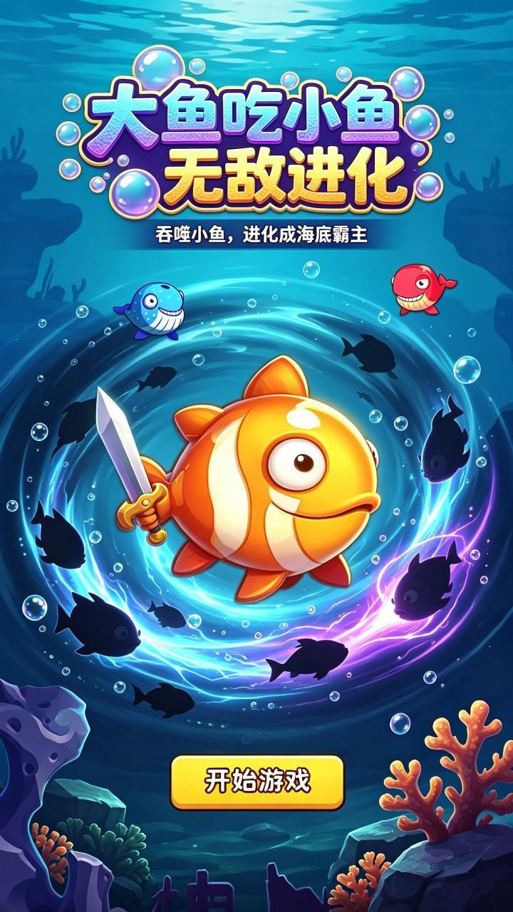 大鱼吃小鱼无敌进化截图