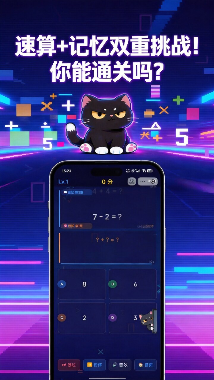 魔鬼数学喵截图
