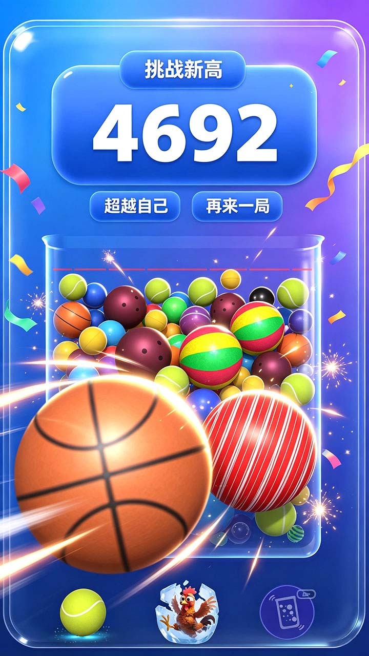 目标是篮球截图