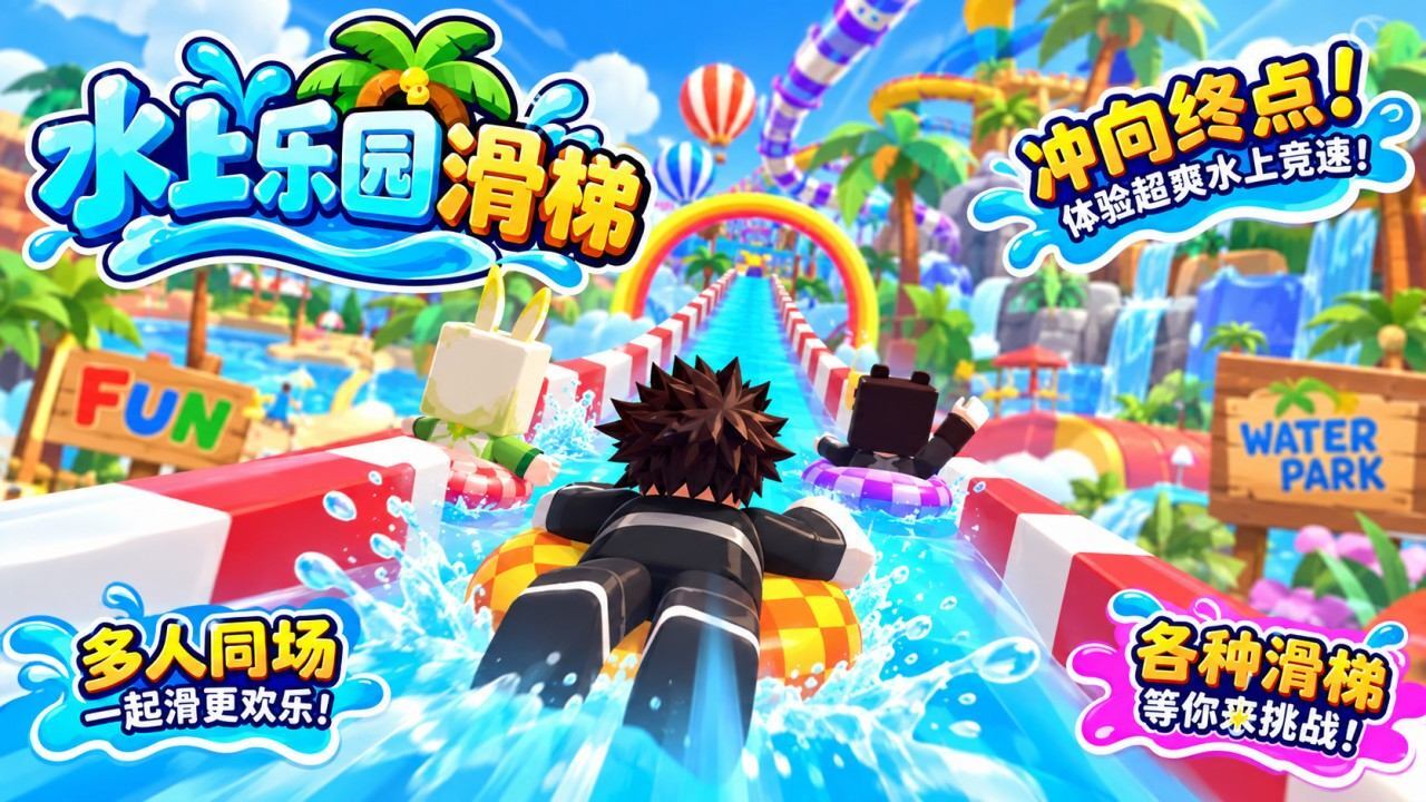 水上乐园滑梯截图