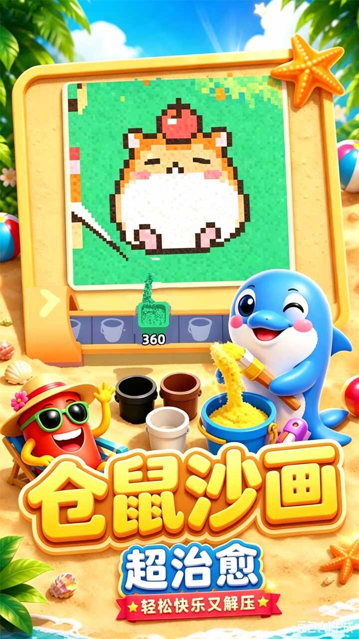 沙画趣消除截图
